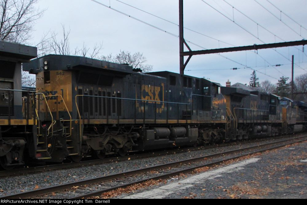 CSX 542 3rd on Q410